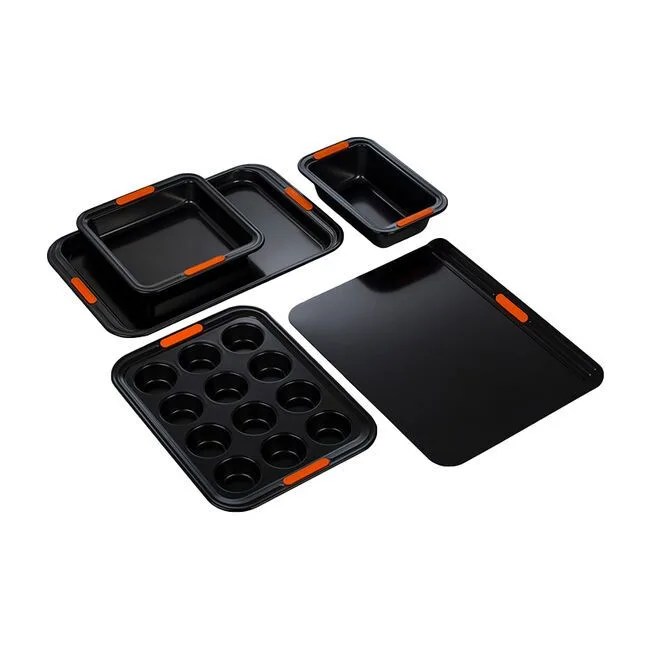 le creuset 5piece nonstick metal bakeware set