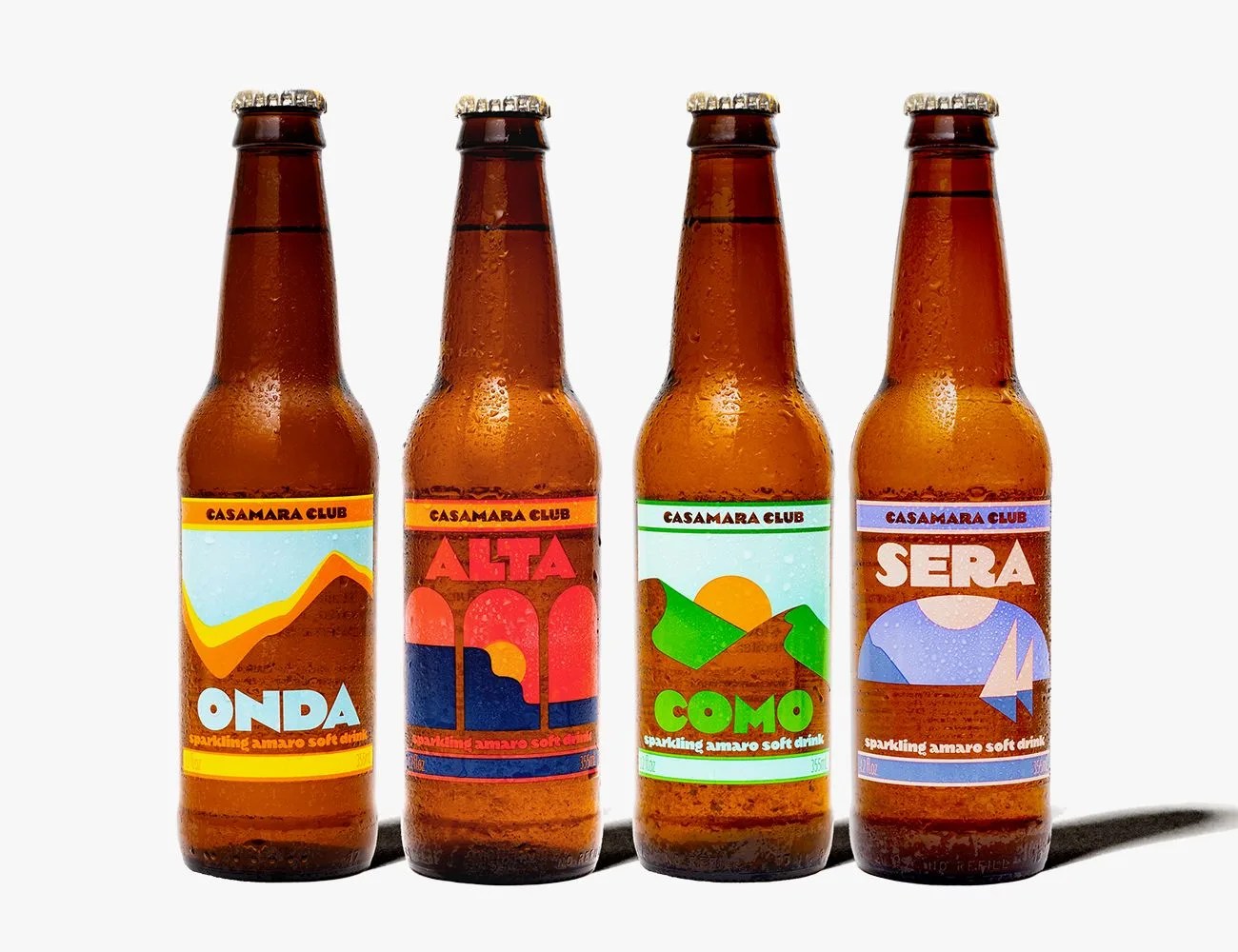a group of bottles