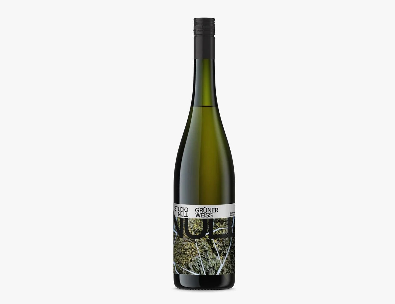 a bottle of non alcoholic wine