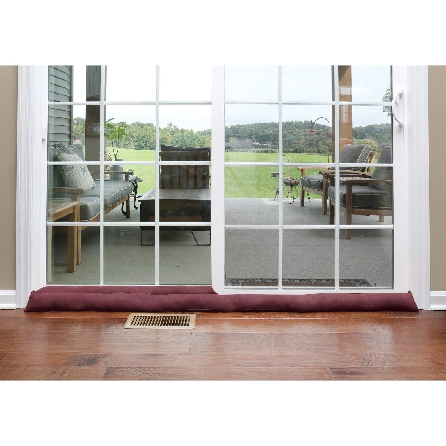 home district sliding glass door draft stopper 71 inch