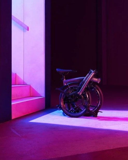 brompton t line folding bike