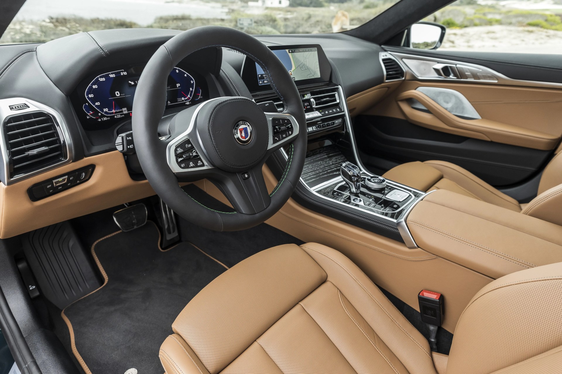bmw alpina b8 gran coupe interior