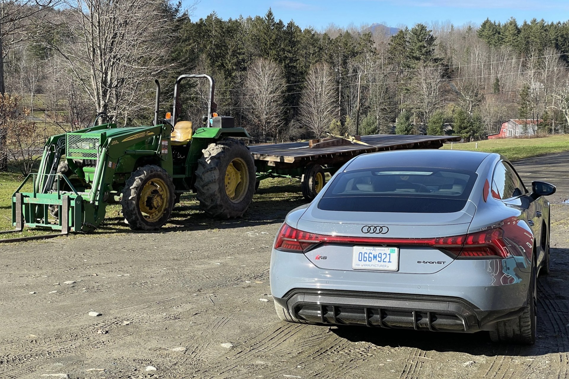 audi rs 3 tron gt 2021 in flat gray