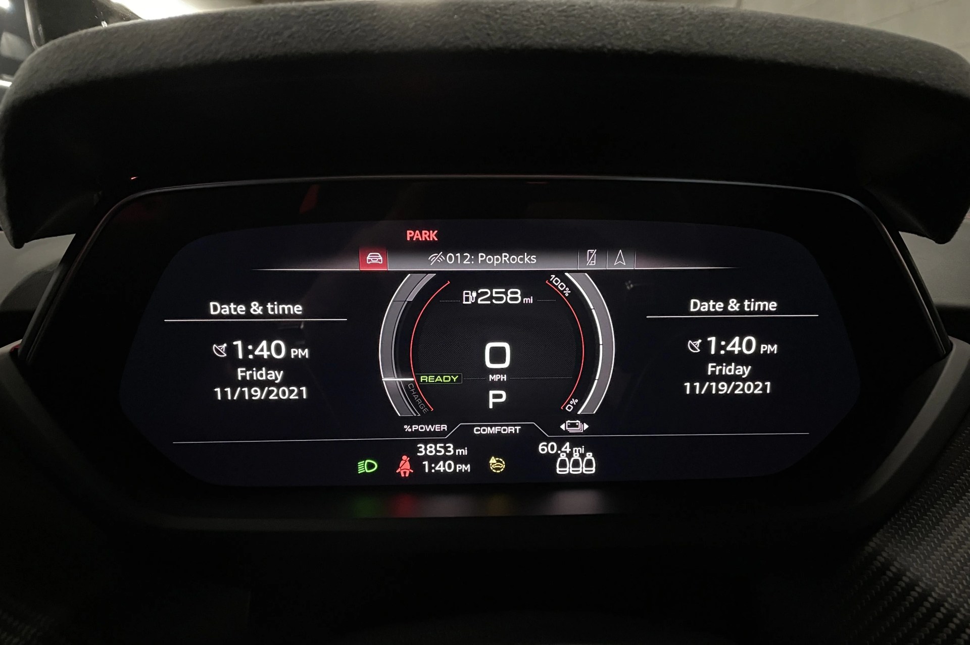 2021 audi rs e tron gt in flat gray