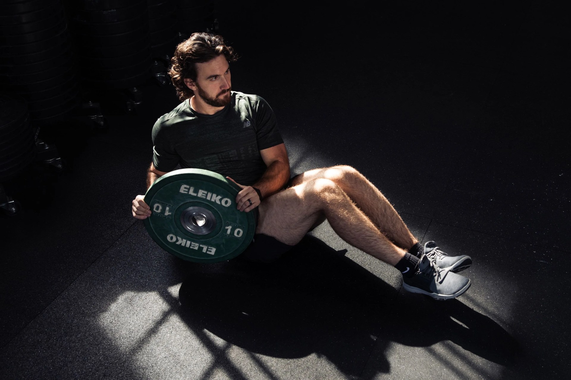man working out