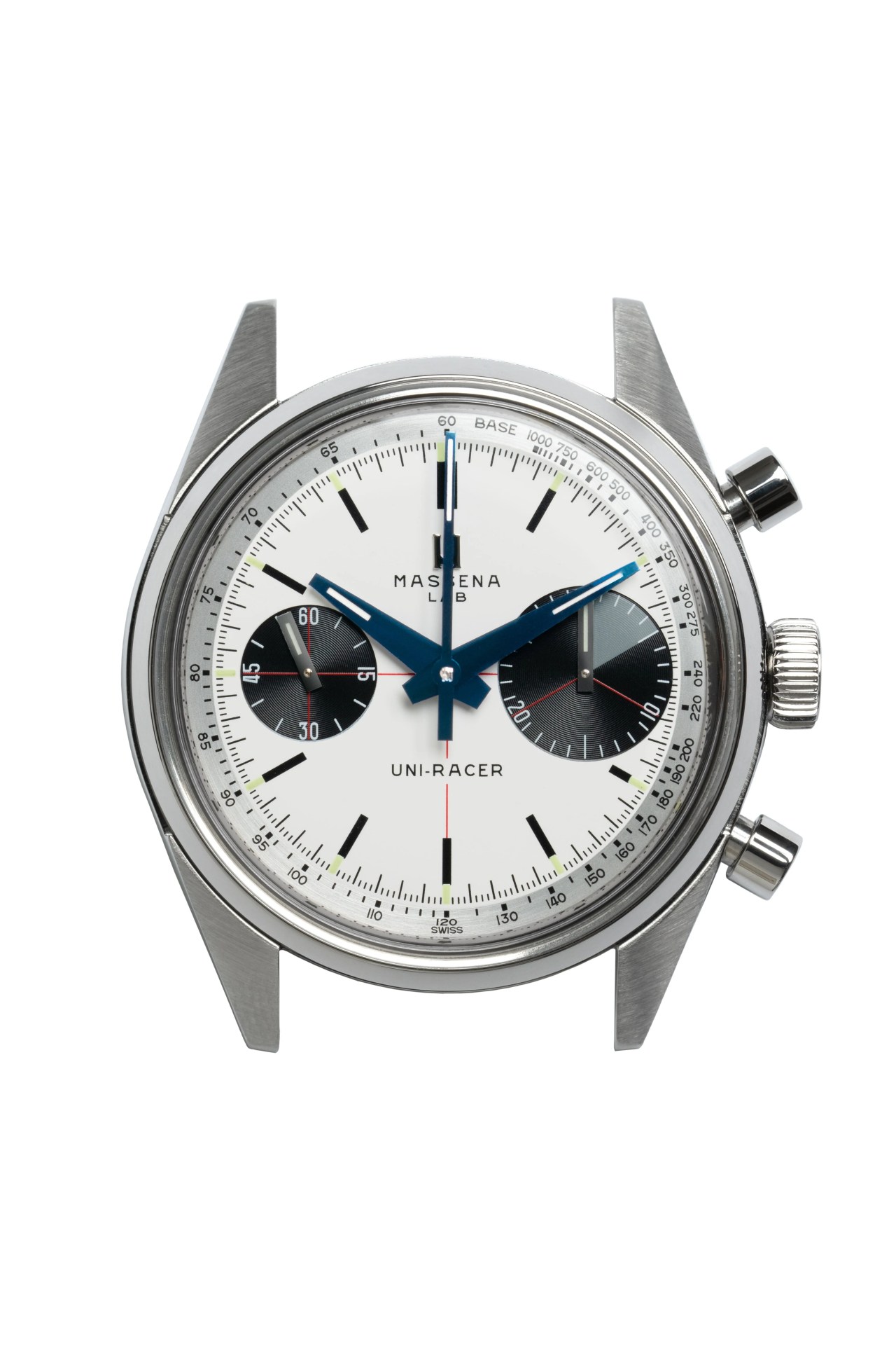 uniracer white panda dial