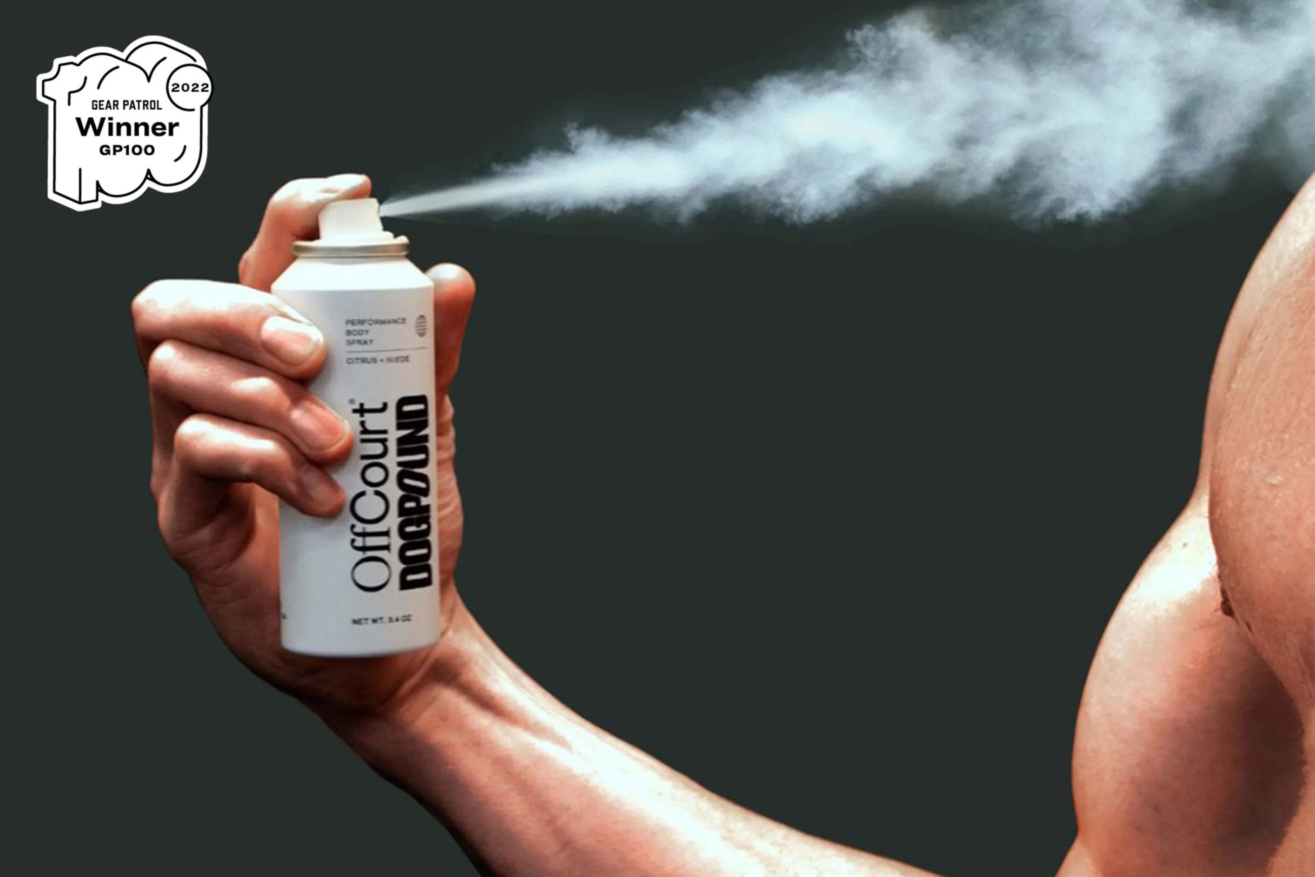 offcourt dogpound performance body spray