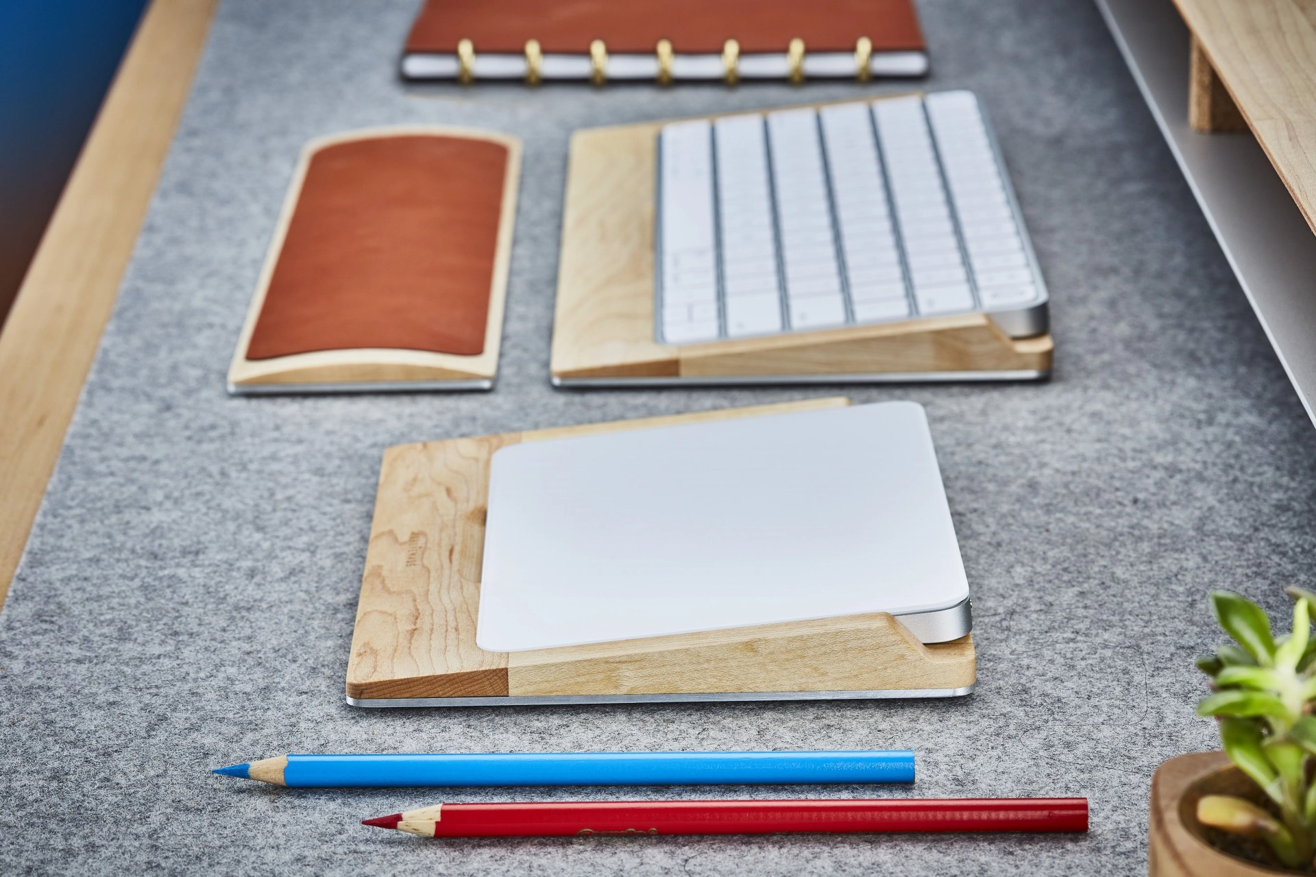 grovemade keyboard trays and wrist rests