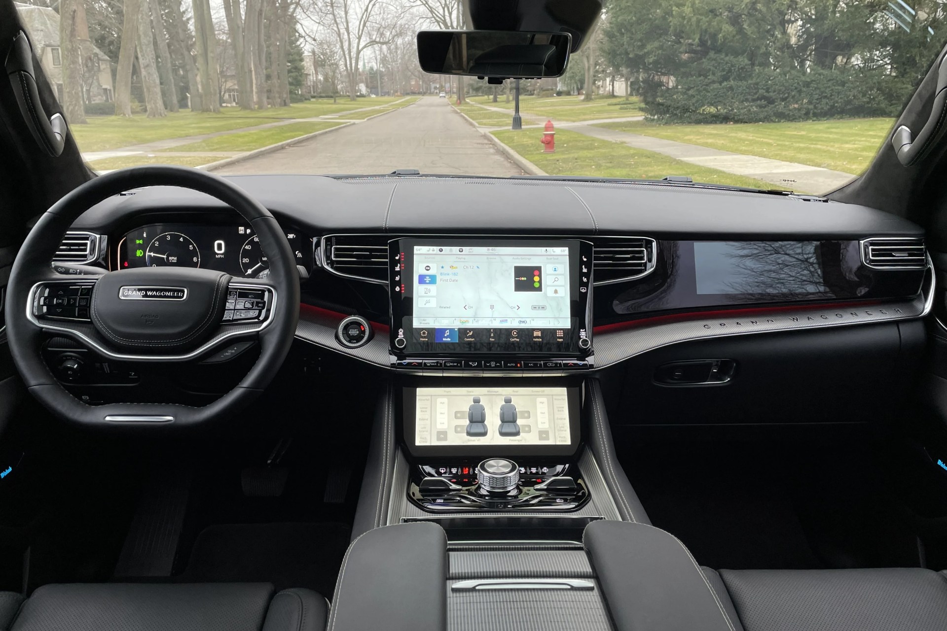 jeep grand wagoneer 2022 interior