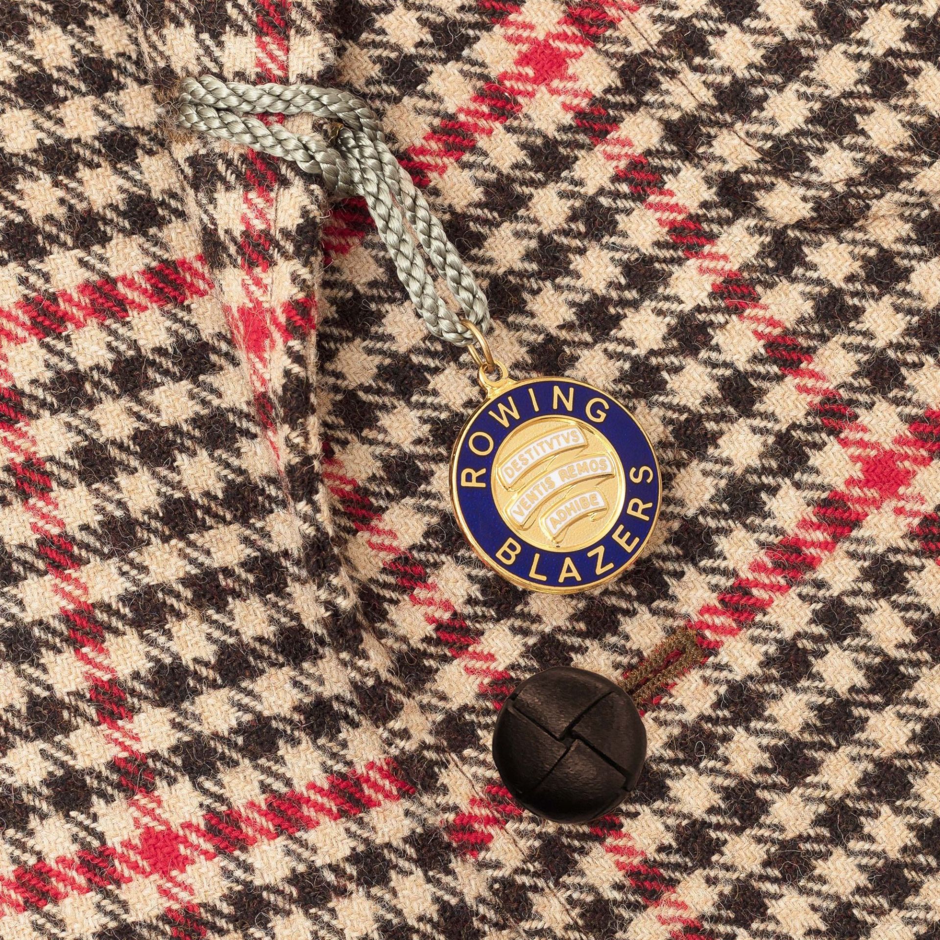 men's gun check wool jacket made to order