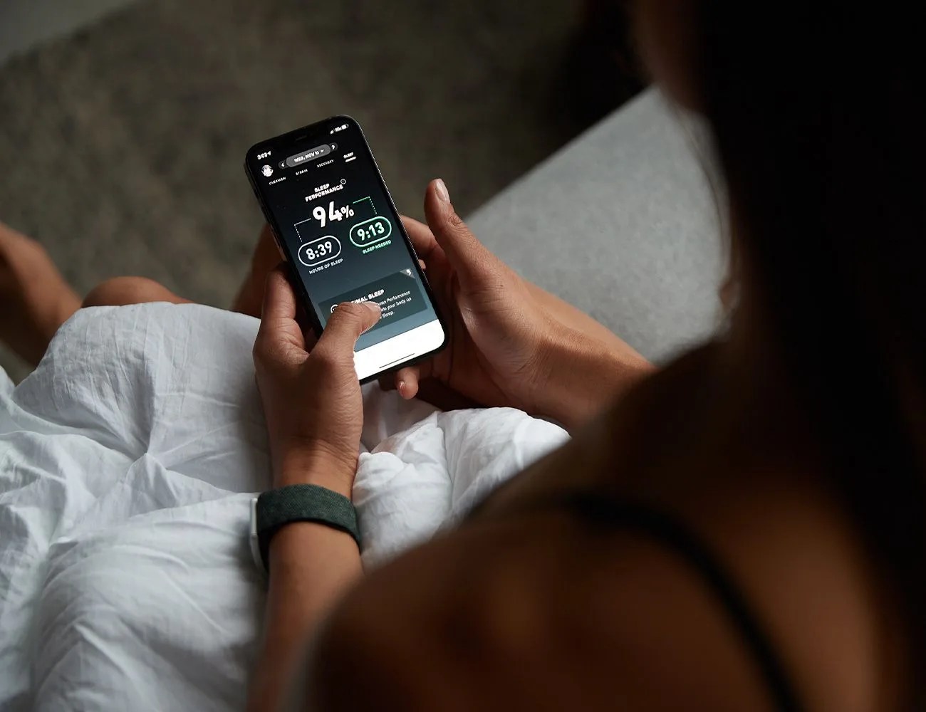 whoop sleep app
