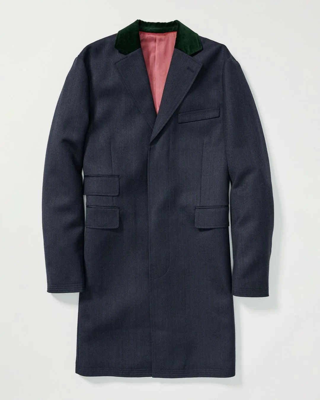navy coat