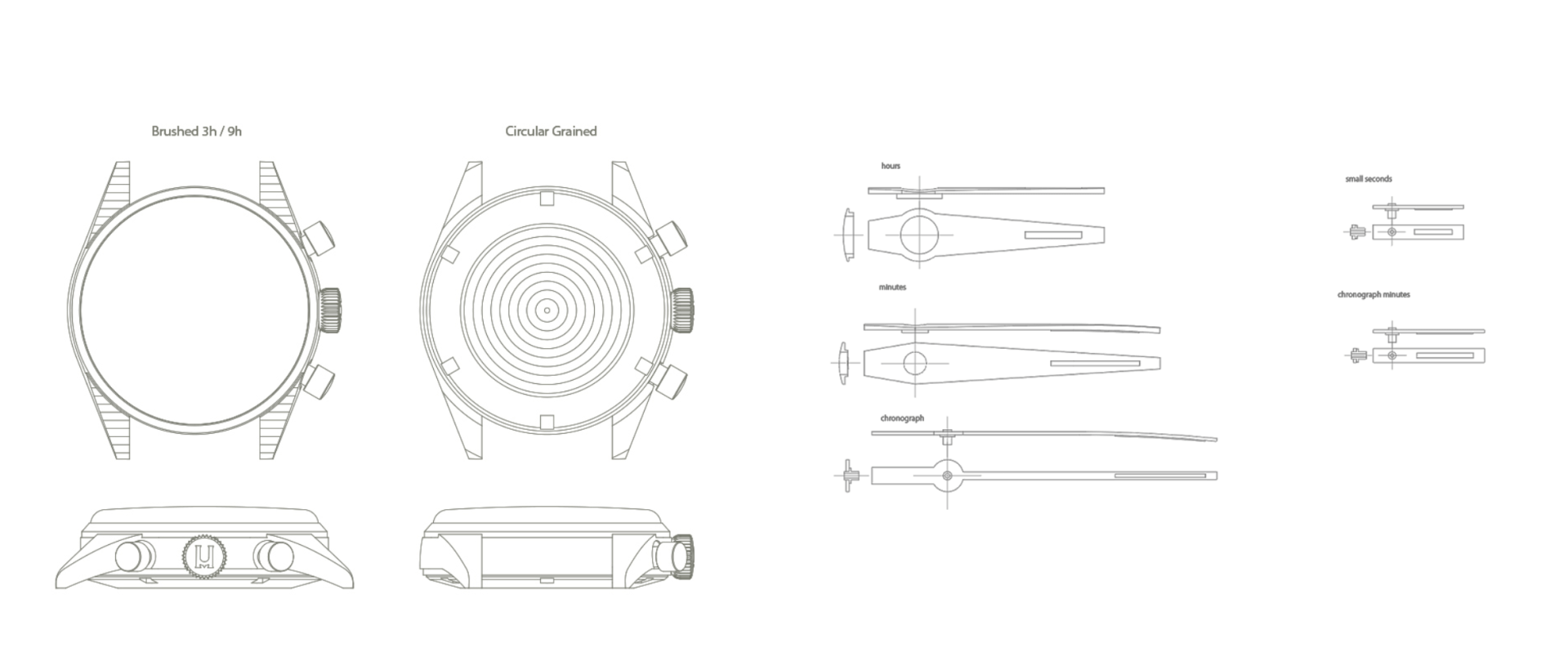 uni racer technical drawings