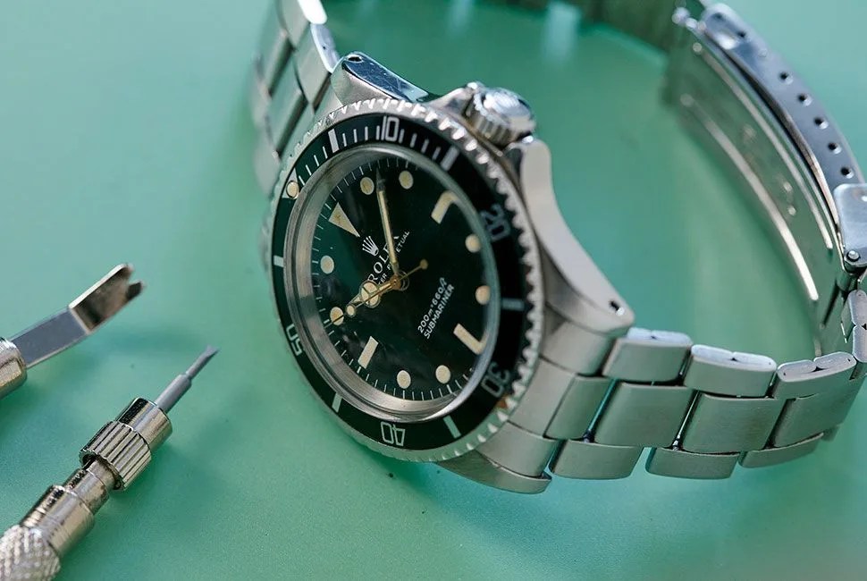 vintage rolex submariner atom moore