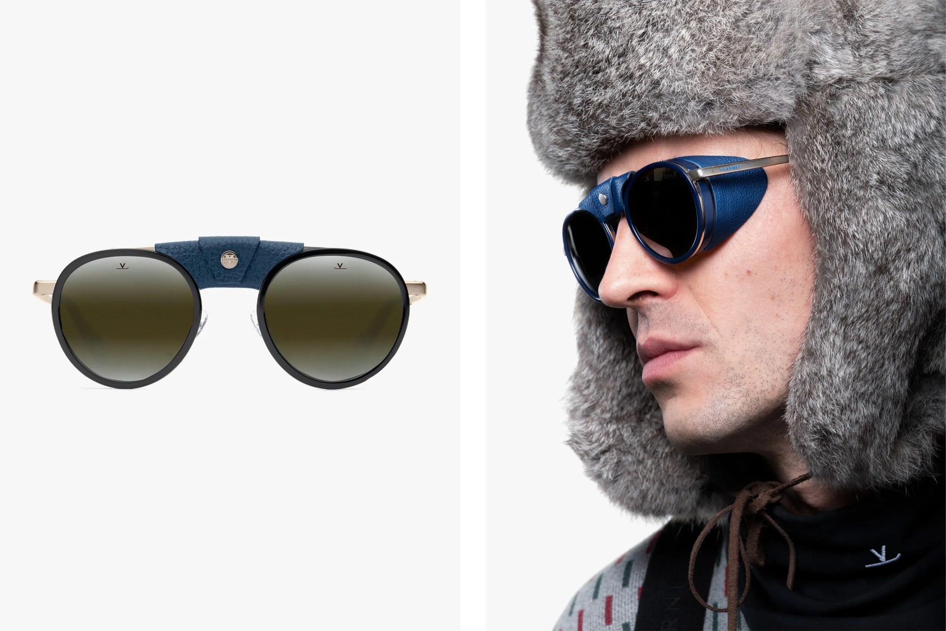 man wearing vuarnet sunglasses