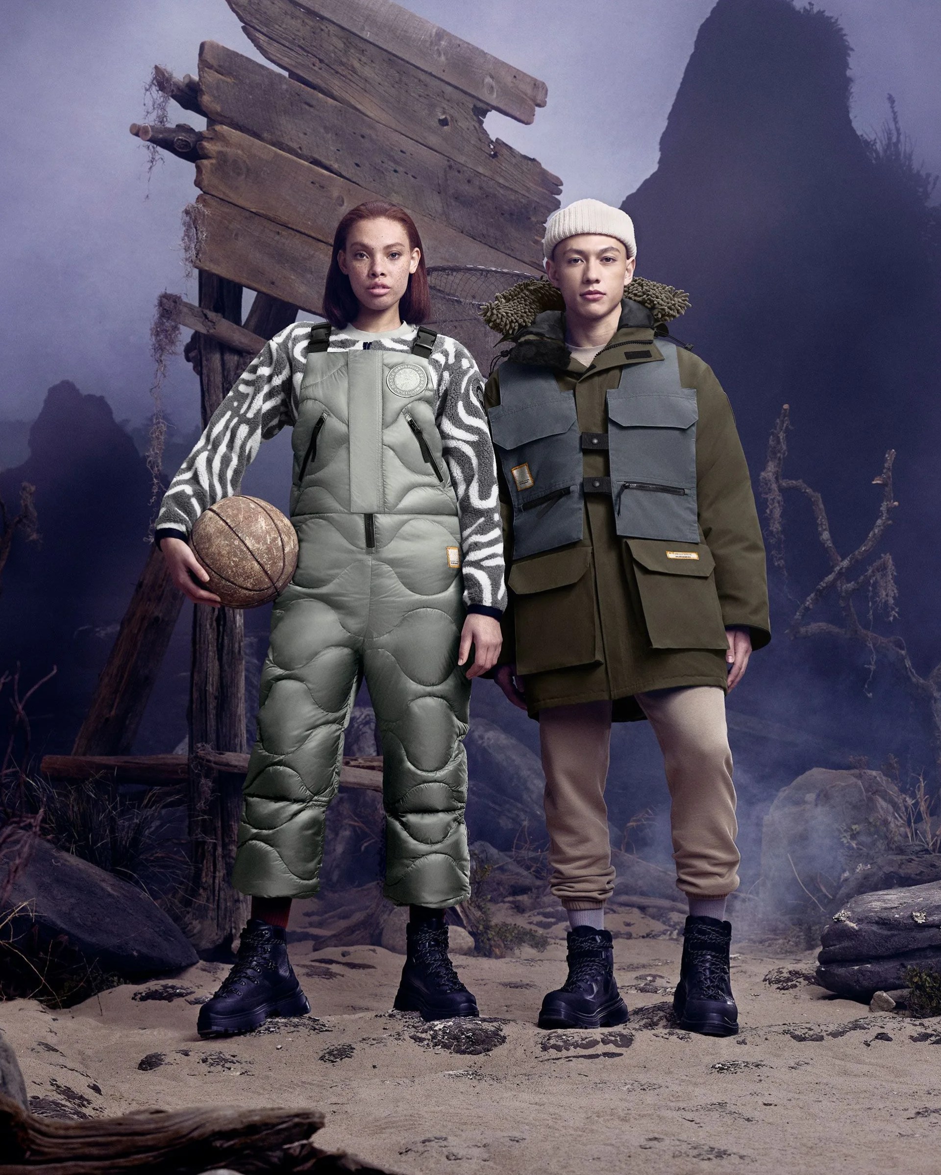 canada goose x salehe bembury limited edition nba all star collectio