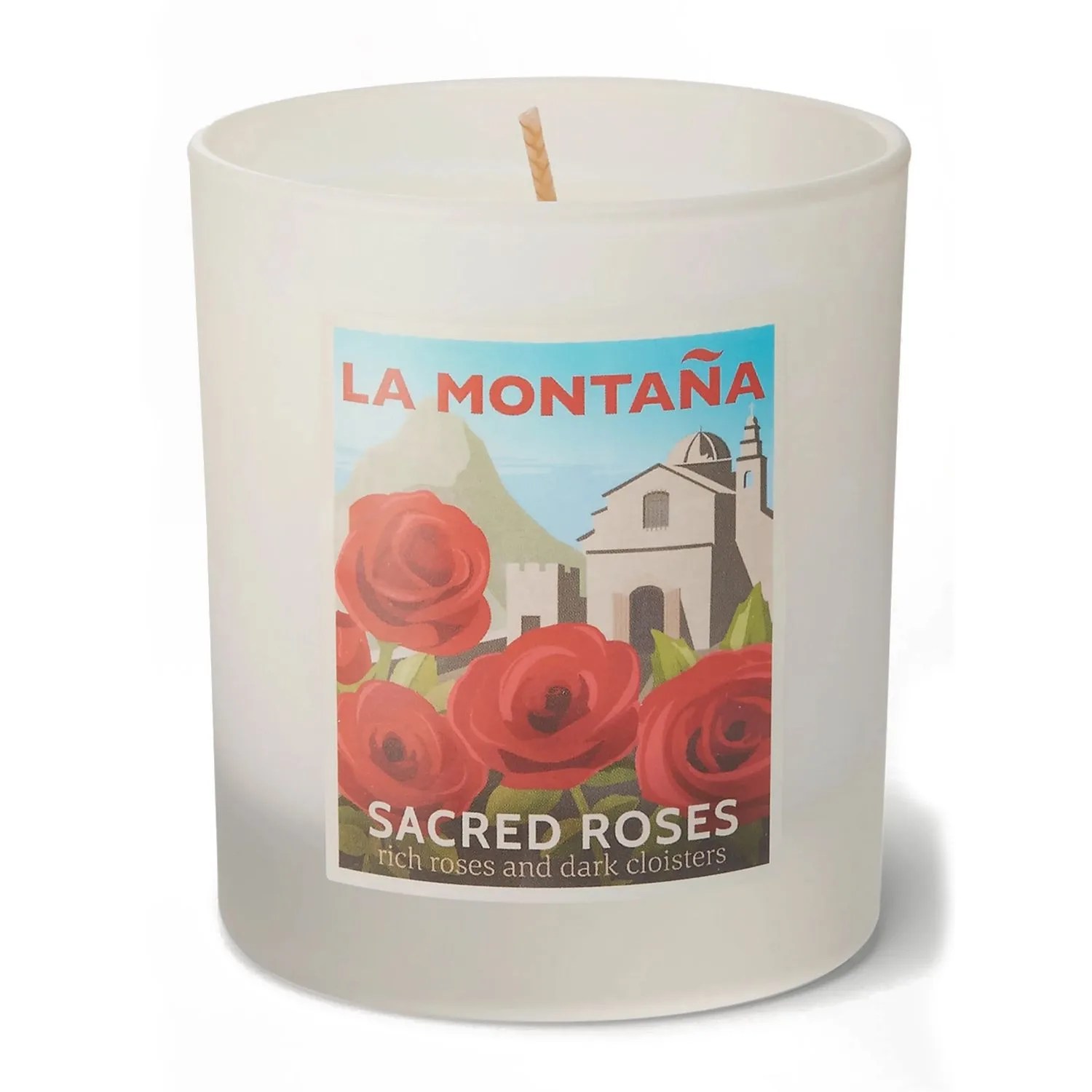 La Montaña Sacred Roses Scented Candle