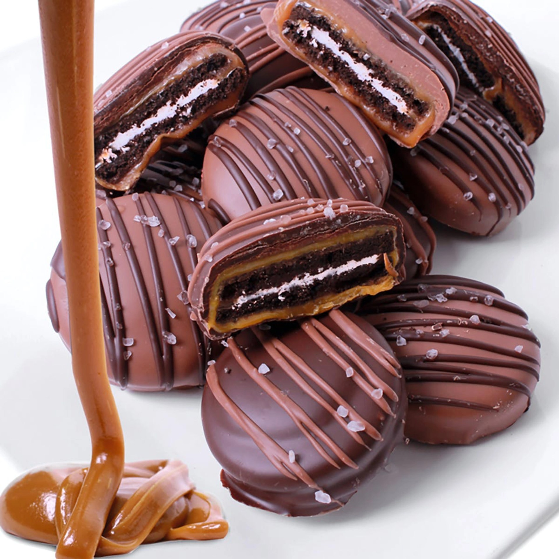 Belgian Chocolate Covered Sea Salt OREOs® - 12 Pack