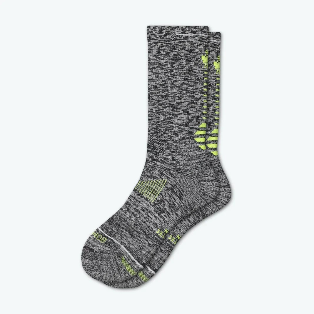 Men's Merino Wool Running Calf Socks