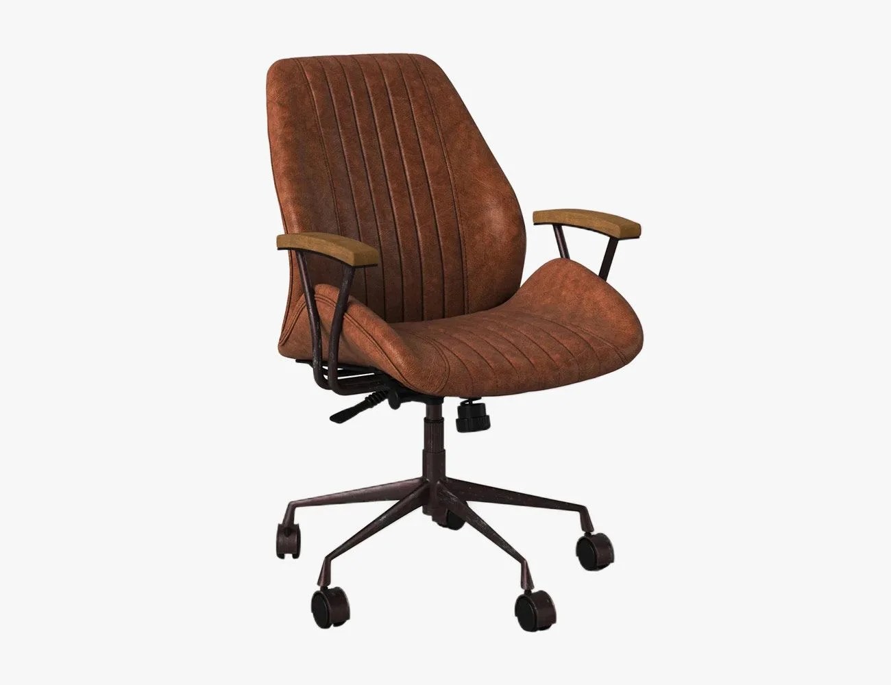 Aneira Genuine Leather Task Chair