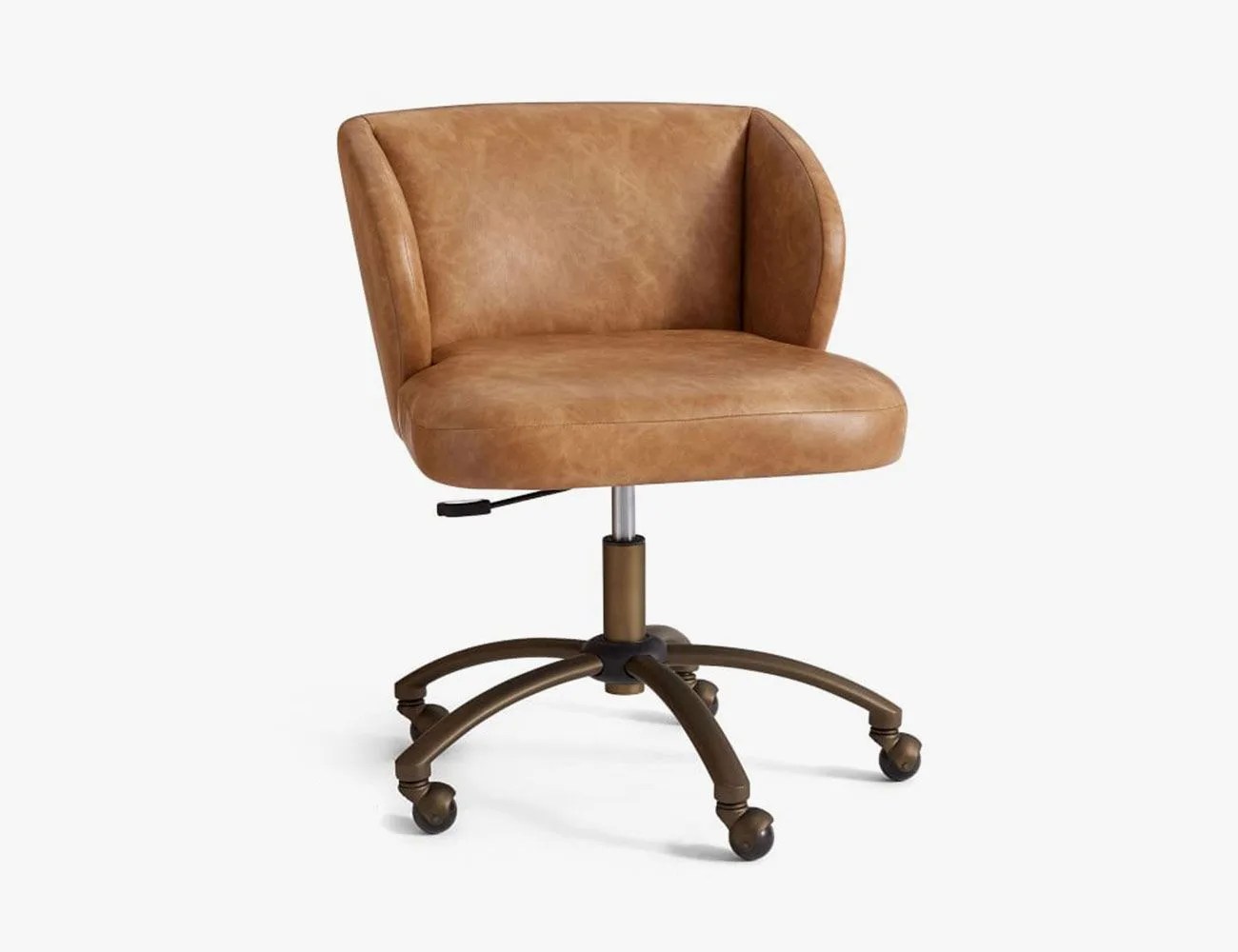 Pottery Barn Wingback Swivel Desk Chair