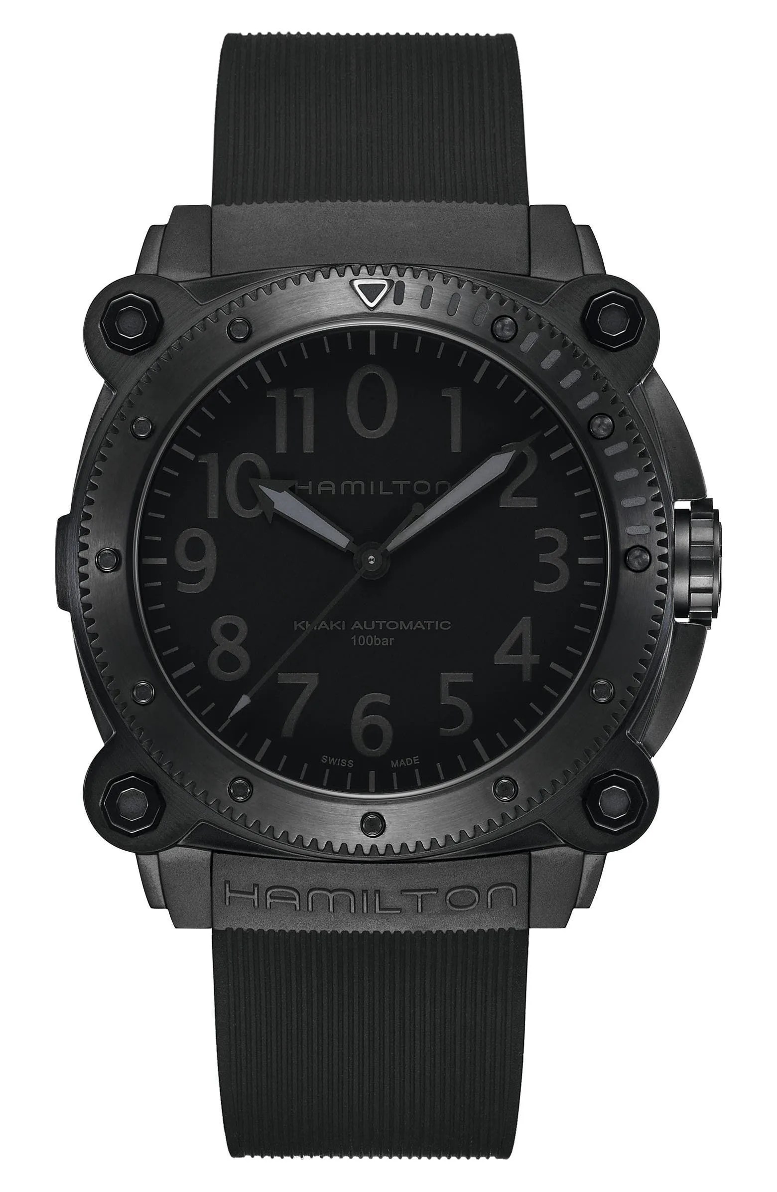 hamilton khaki navy belowzero titanium watch