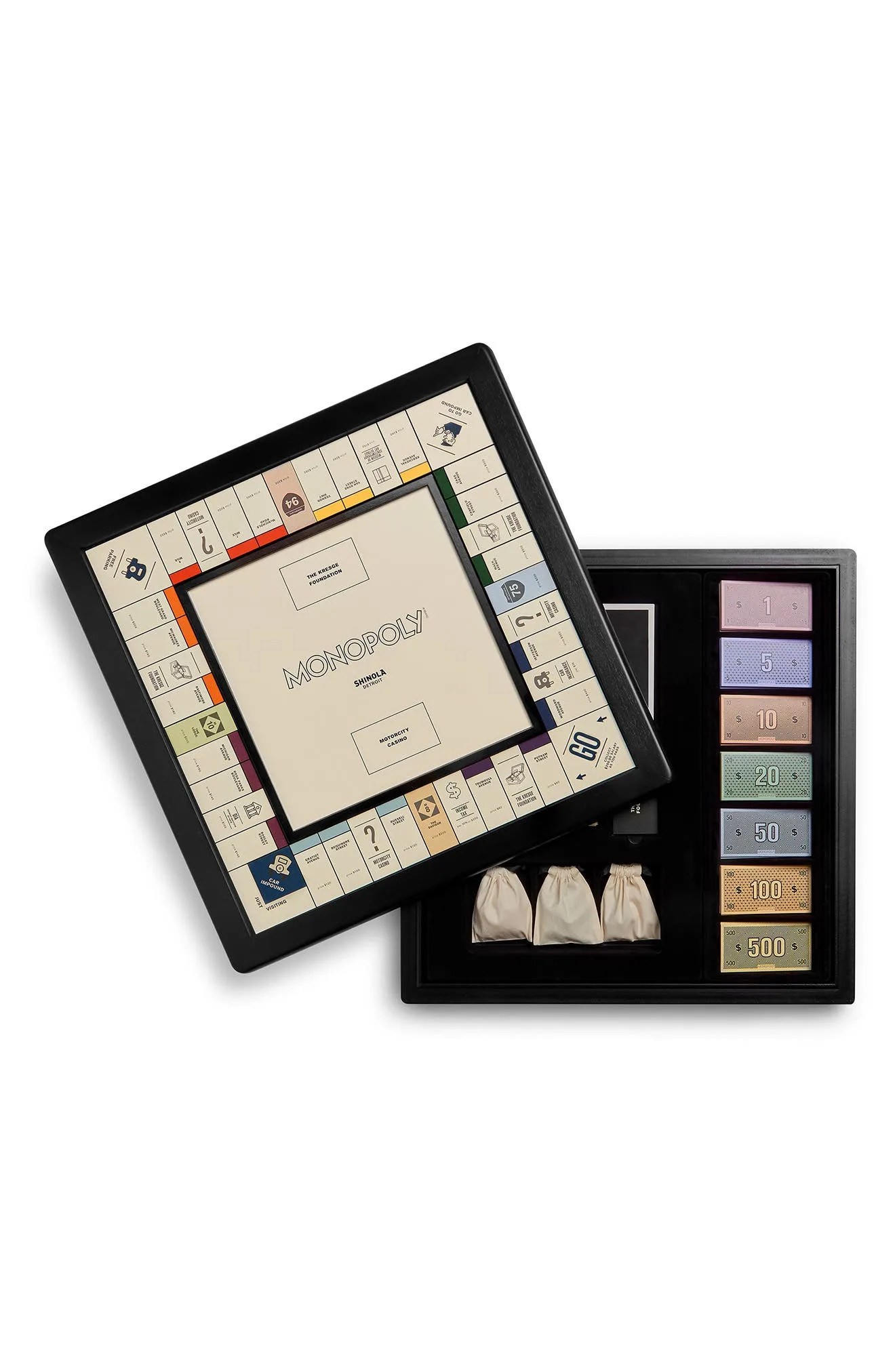 shinola monopoly detroit edition board game