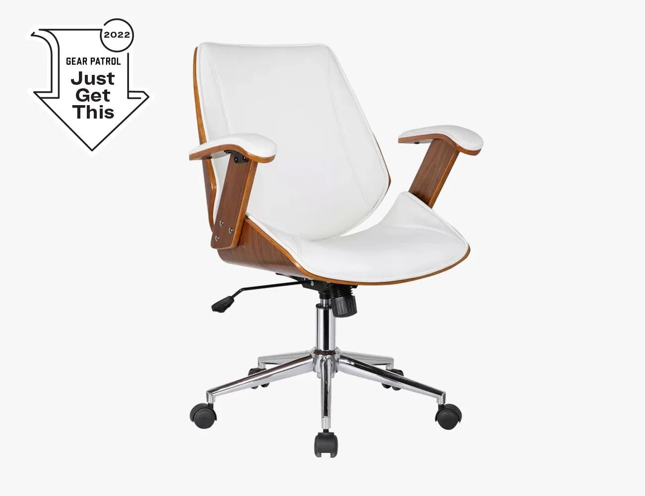 Wade Logan Russellville Langley Street Leather Task Chair