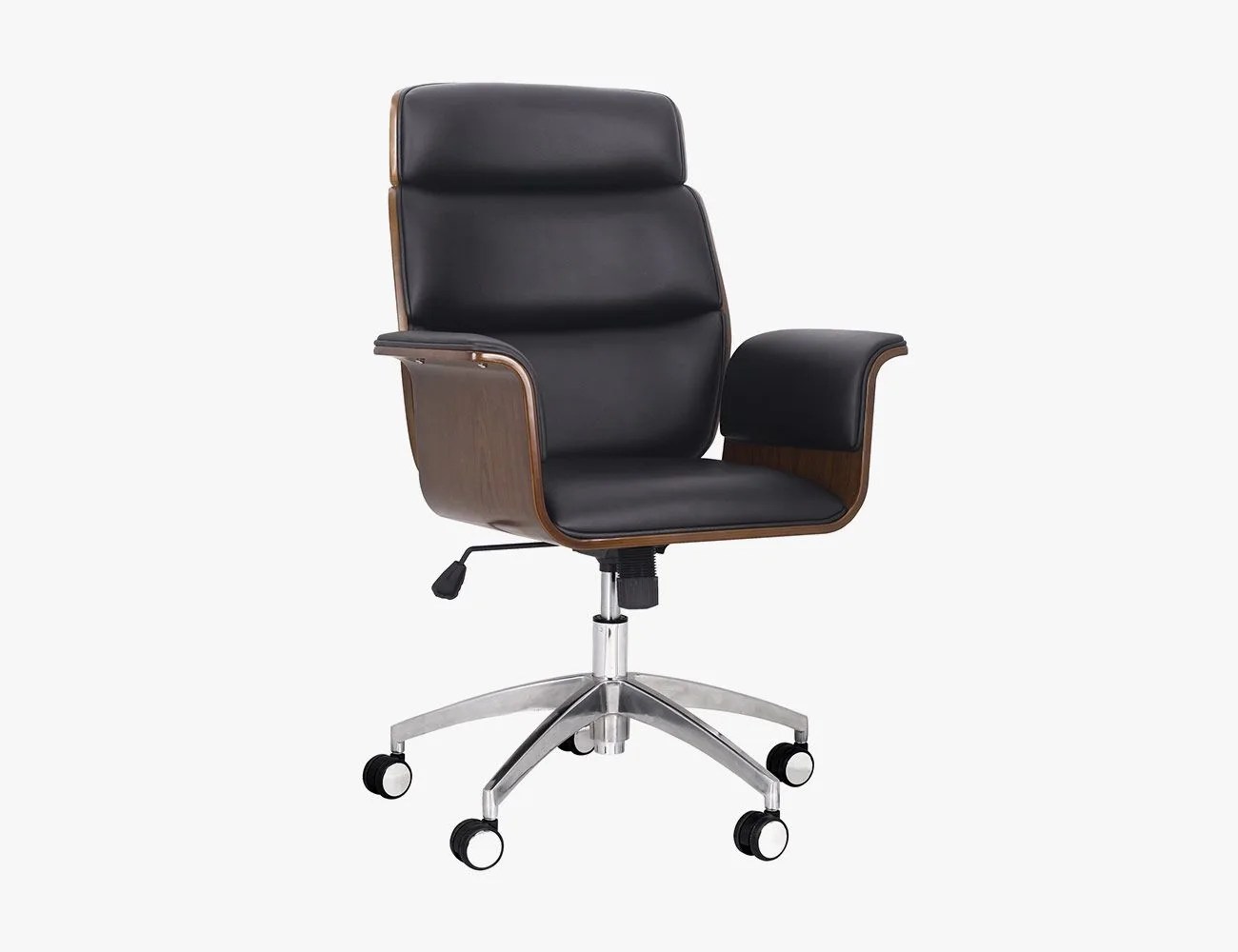 Aleigha Mid Century Modern Swivel Office Chair