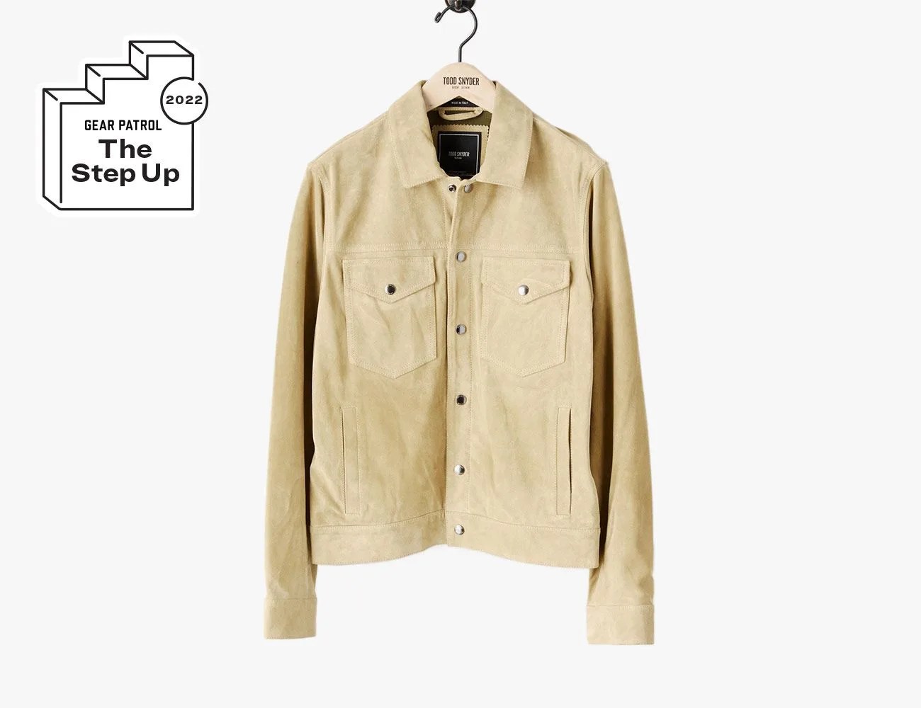 Italian Suede Snap Dylan Jacket