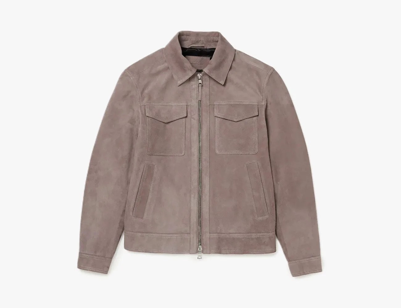 Suede Trucker Jacket