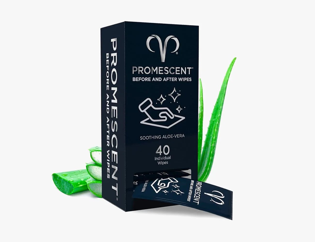 promescent flushable wipes