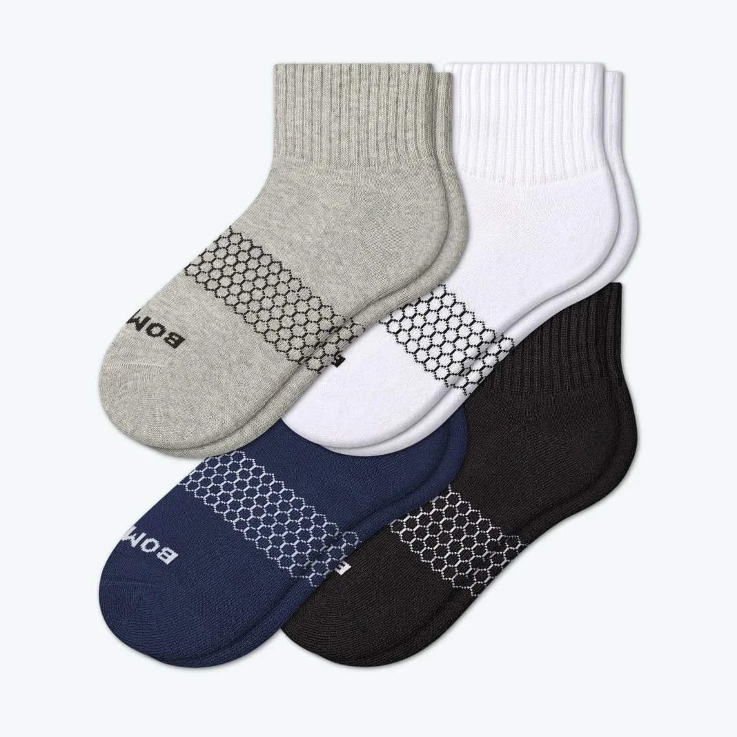 Men's Quarter Sock 4-Pack