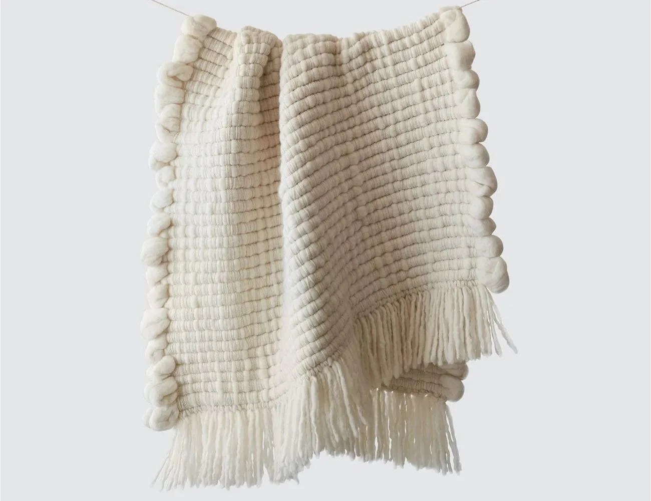 Celeste Chunky Wool Throw