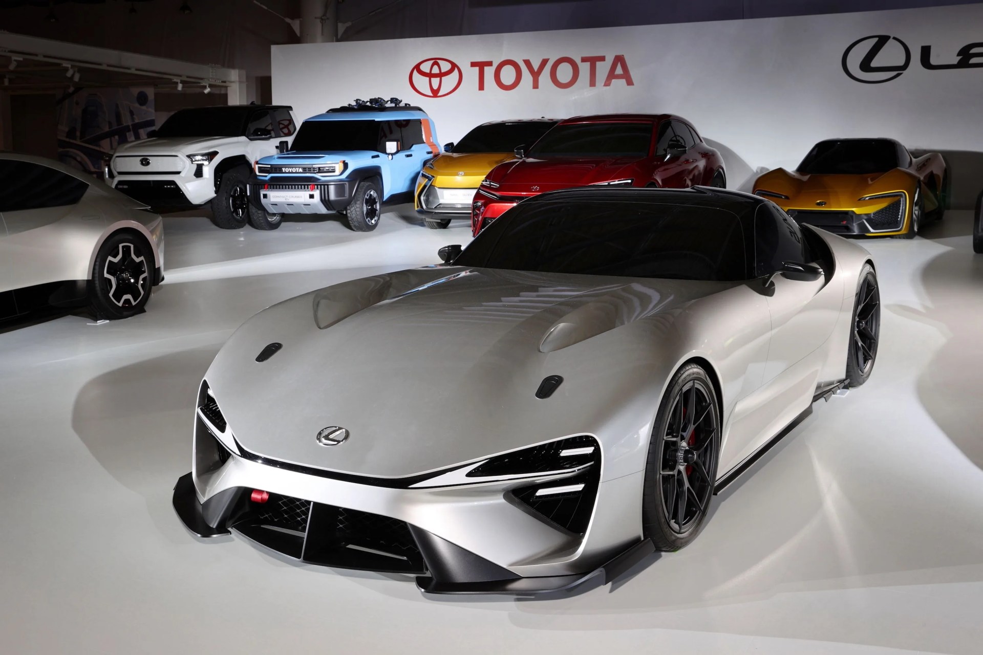 lexus electric performance concept car
