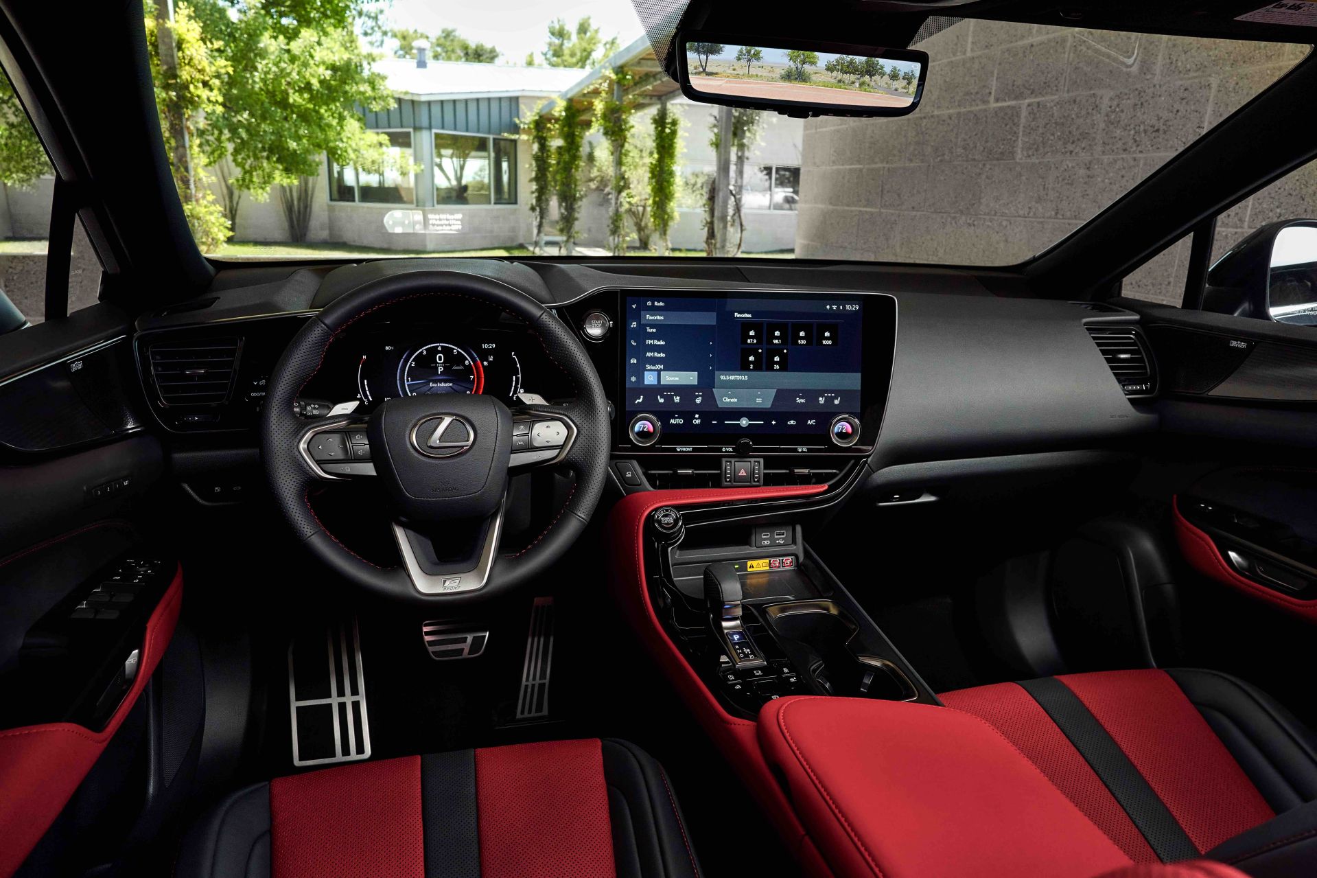 2022 lexus nx 350 steering wheel interior