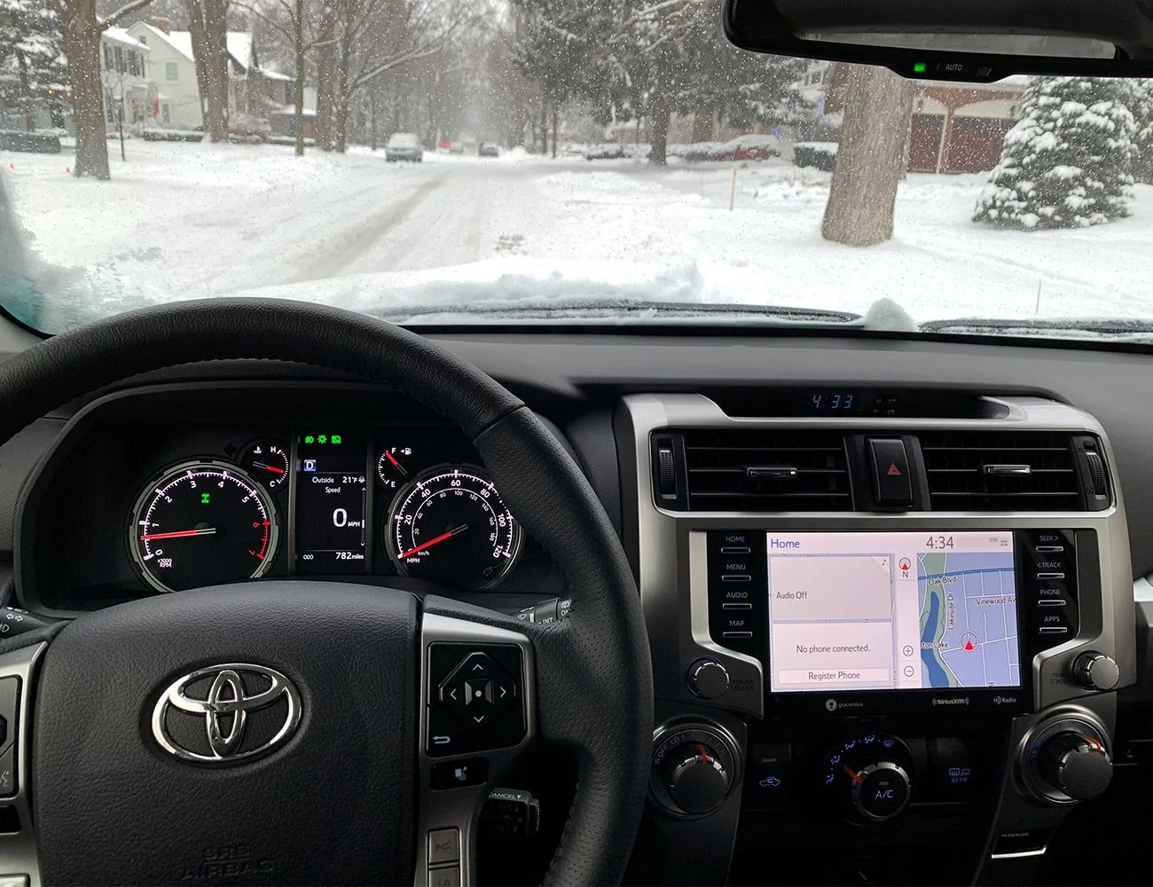 toyota 4runner dashboard