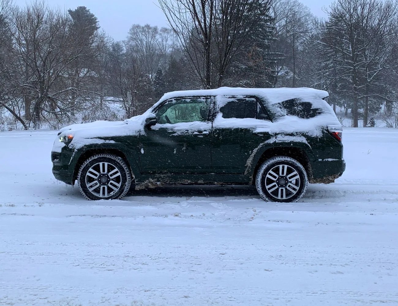 toyota 4runner in snow