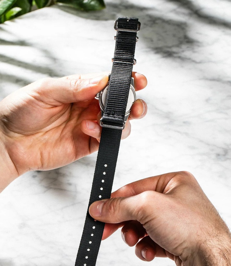 how to change a watch strap gear patrol nato 10
