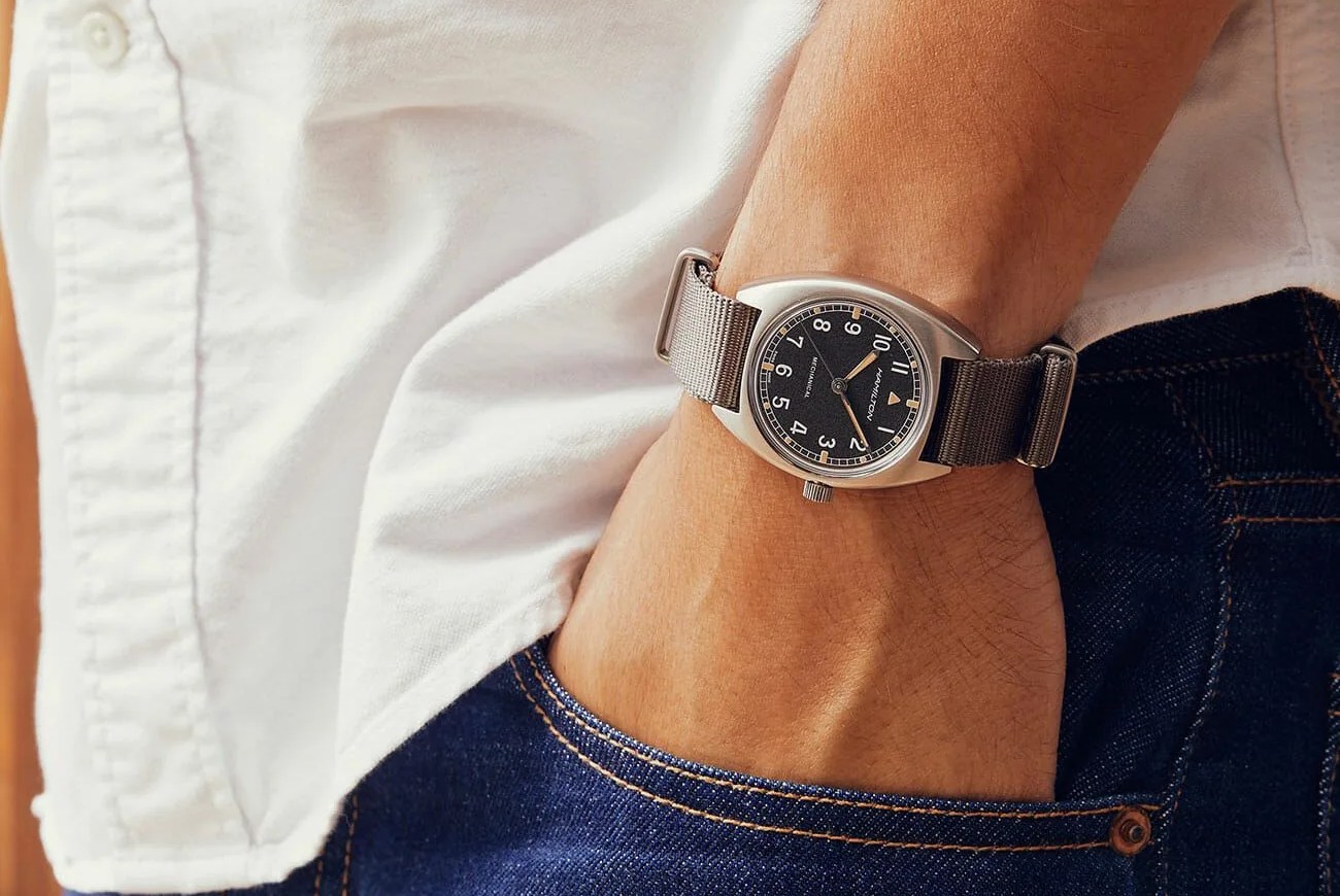 hamilton watch on wrist