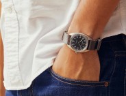 hamilton watch on wrist