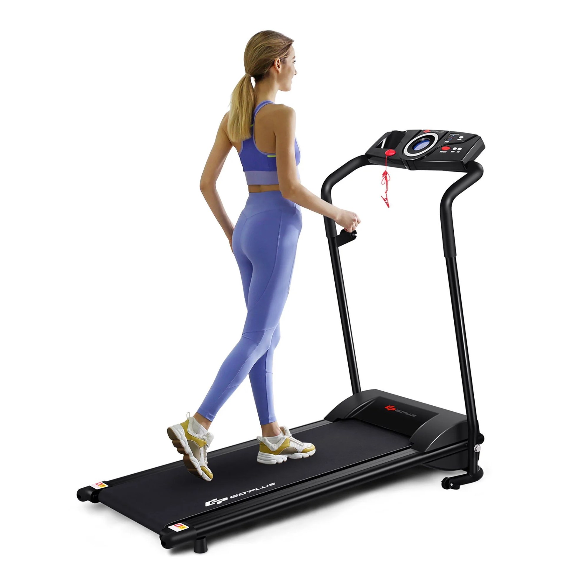goplus electric folding treadmill