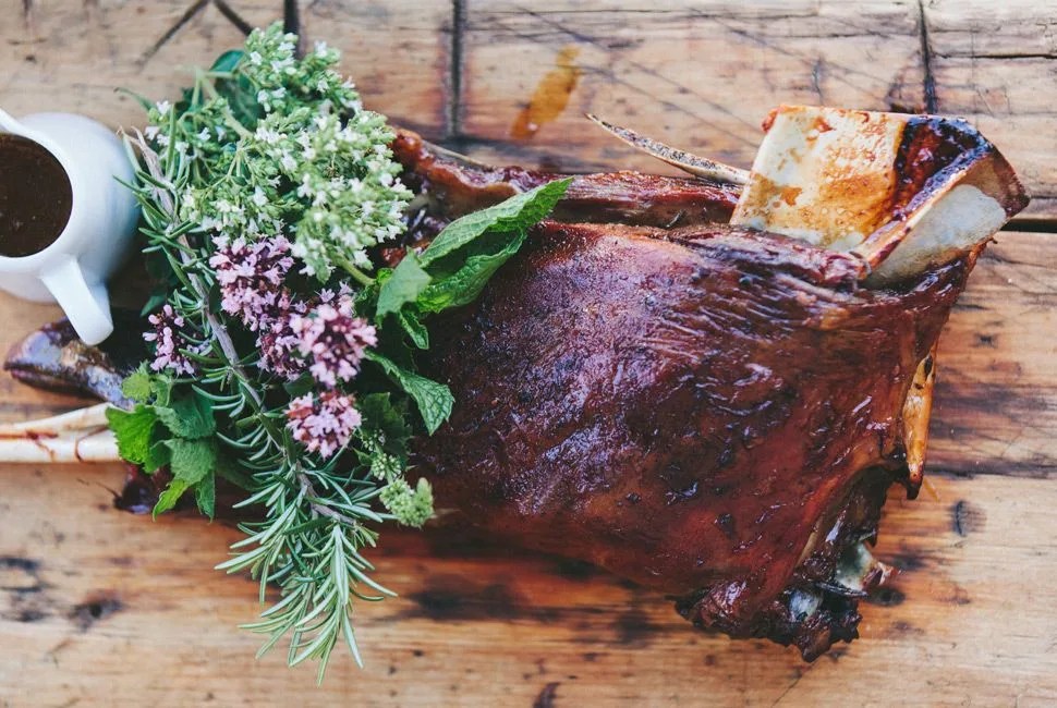slow roasted lamb shoulder