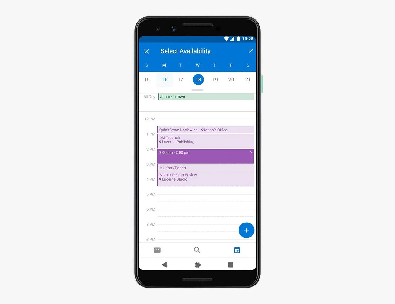 outlook calendar app