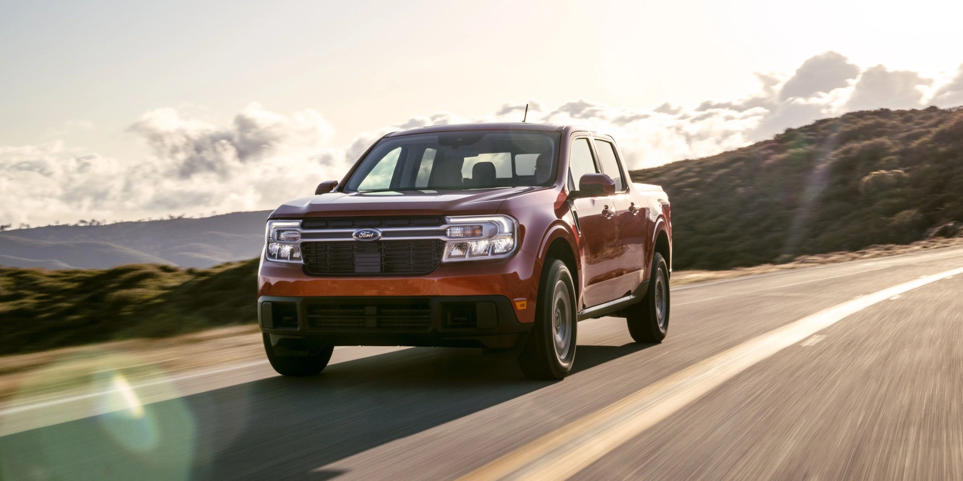 2022 ford maverick 2l ecoboost awd lariat preproduction vehicle with optional equipment shown available fall 2021