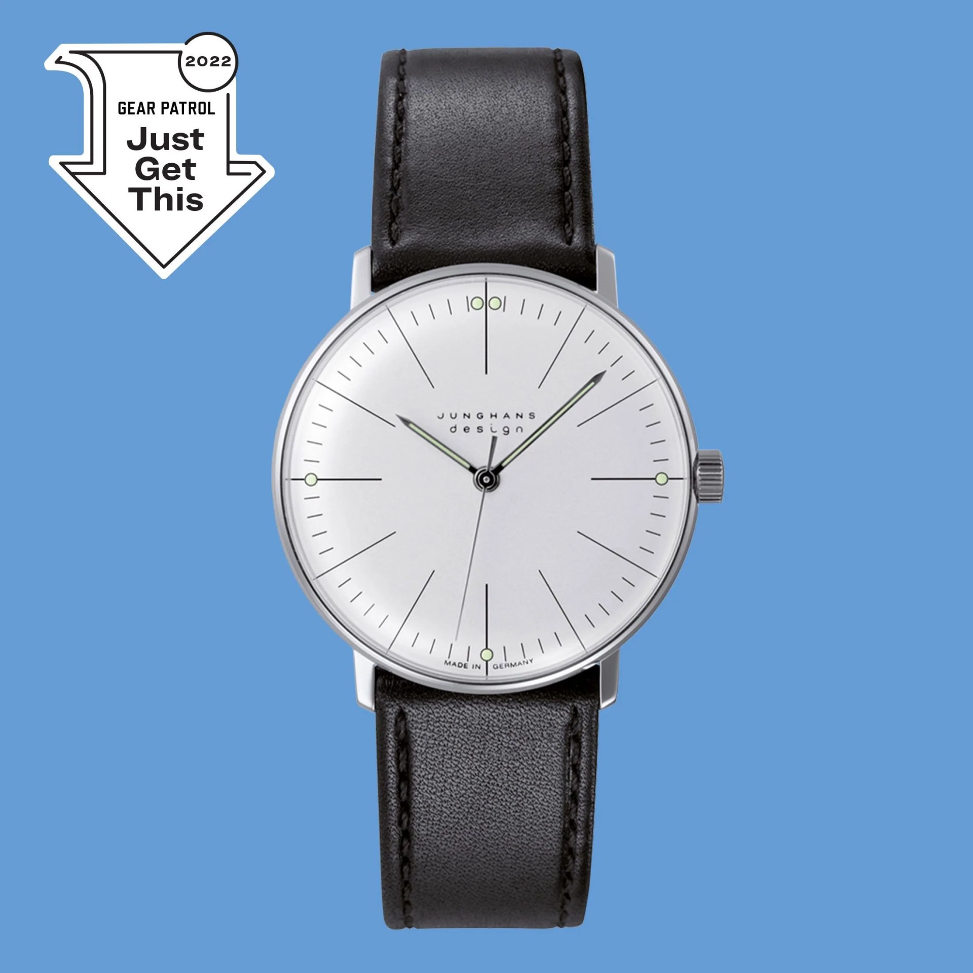 2022 gear patrol just get this junghans design watch