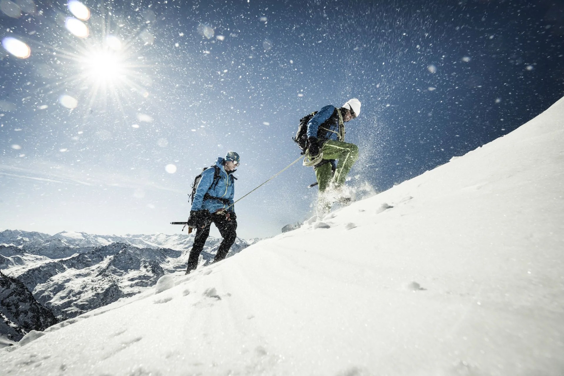 trekking in the austrian alps