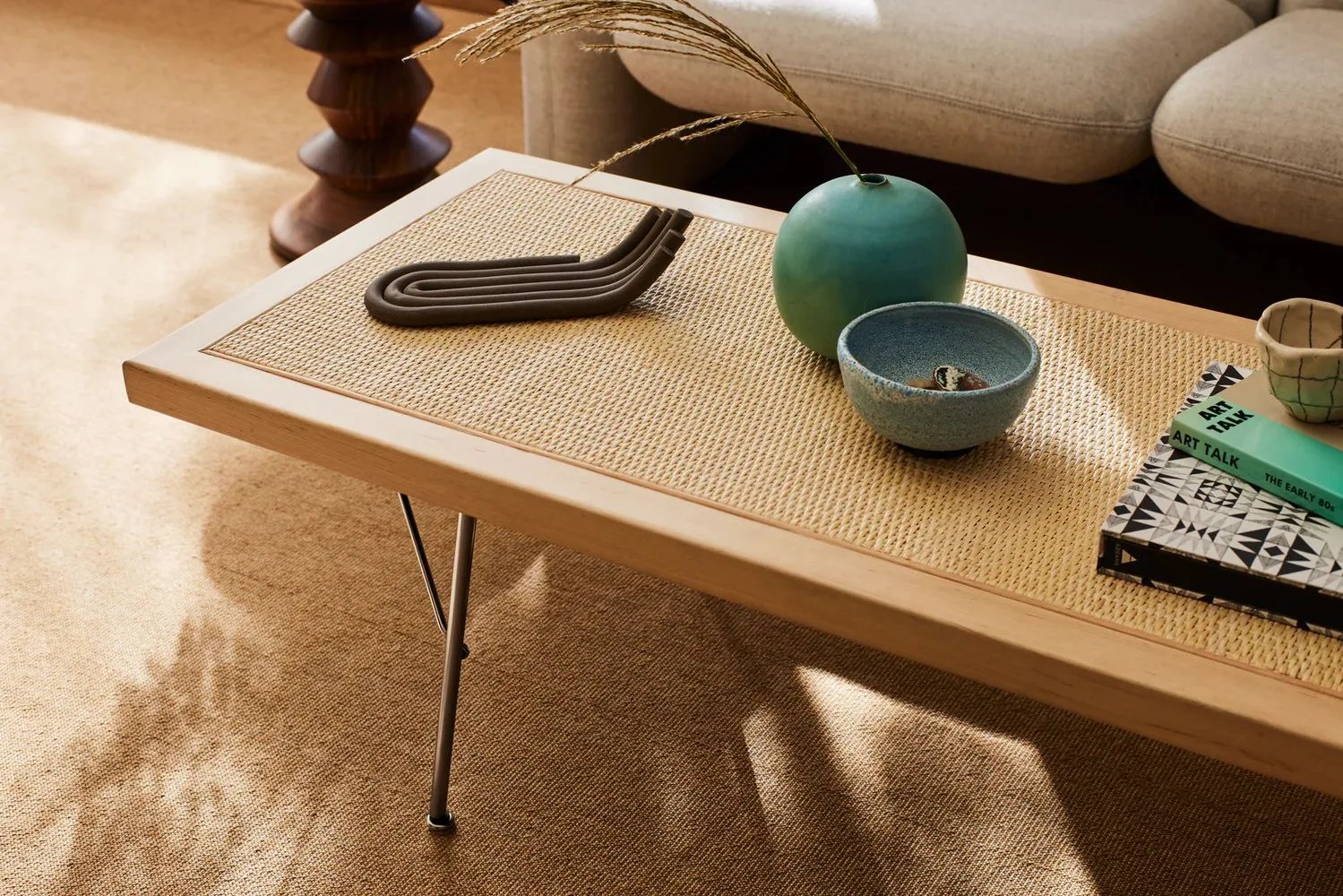 george nelson cane bench