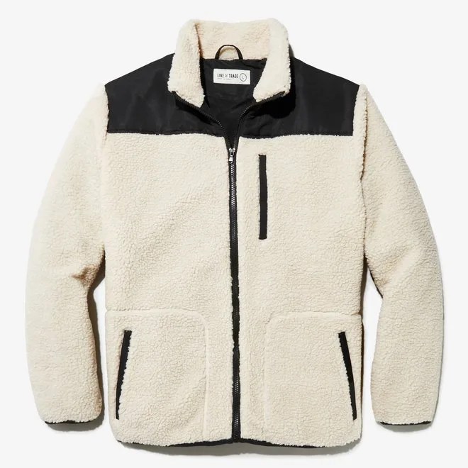 Deep-Pile Fleece Jacket, Arctic