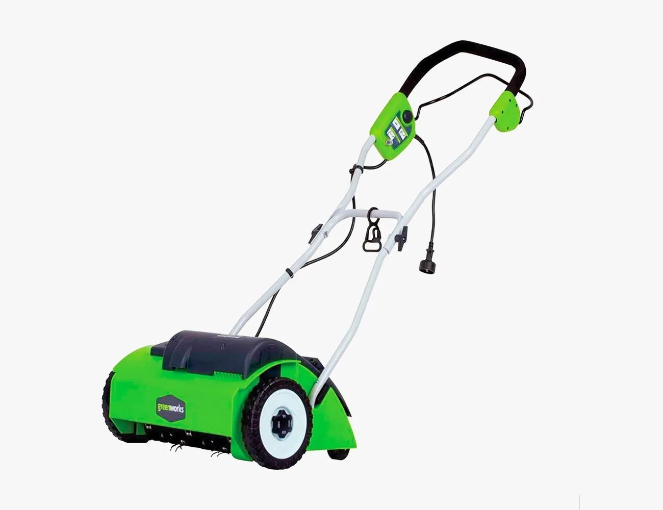 greenworks dethatcher